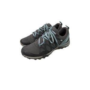 Merrell Womens Siren Edge 3 Waterproof Hiking Shoes Sneakers Mesh Gray/Blue 9.5